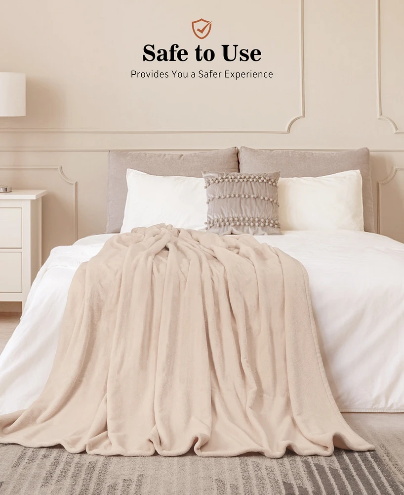 Sealy Heated Flannel Blanket