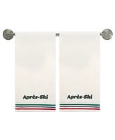 Izod Apres Ski Cotton 2-Pack Hand Towel Set, 16" x 28"
