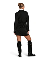 Belle & Bloom Make Me Feel Layered Shirt Dress