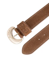 Sam Edelman Women's Wide Width Double-e Loop Casual Leather Belt