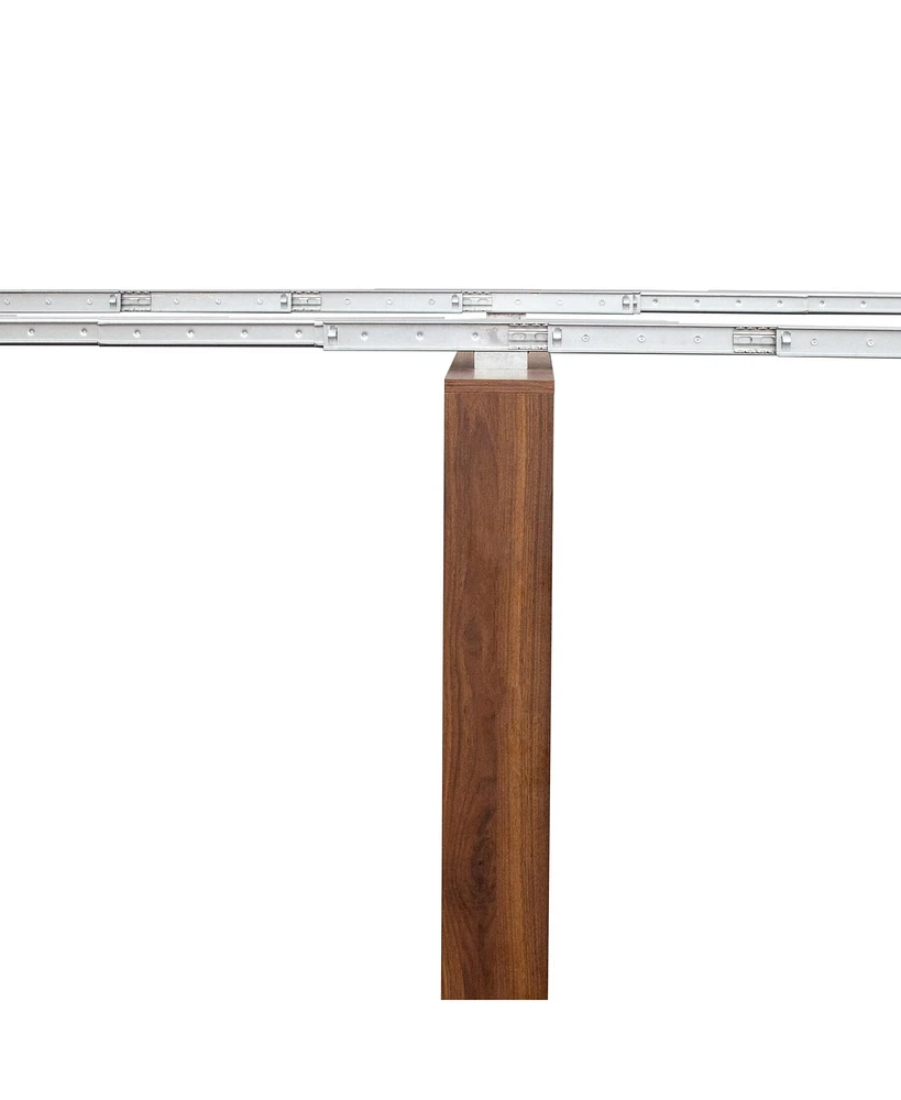Multifunctional extendable console table