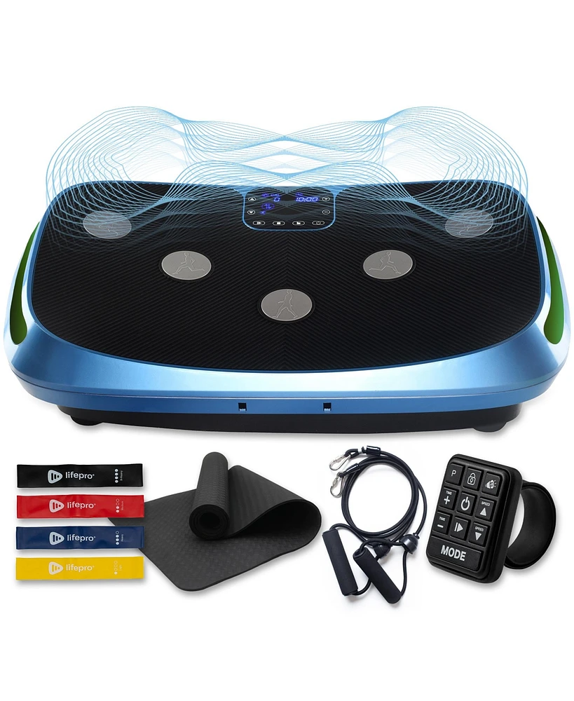 LifePro Rumblex 4D Vibration Plate – Triple Motor, 3D/4D Vibration for Whole Body Fitness