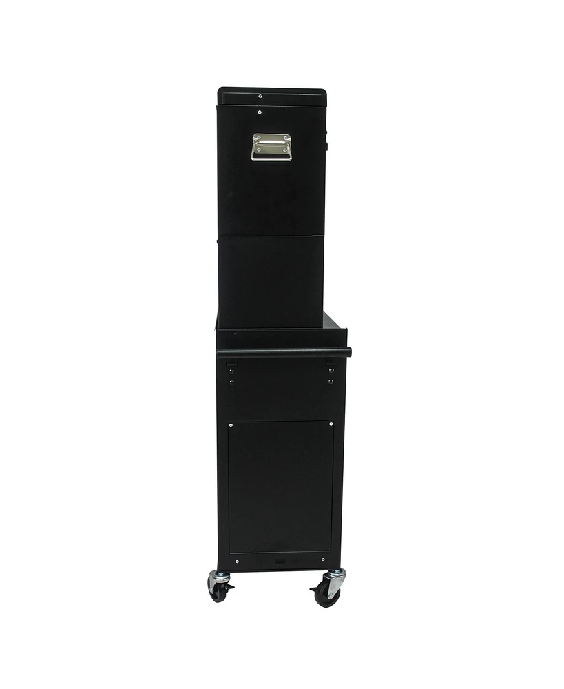 Slickblue High Capacity 6-Drawer Rolling Tool Chest with Wheels for Easy Storage and Mobility