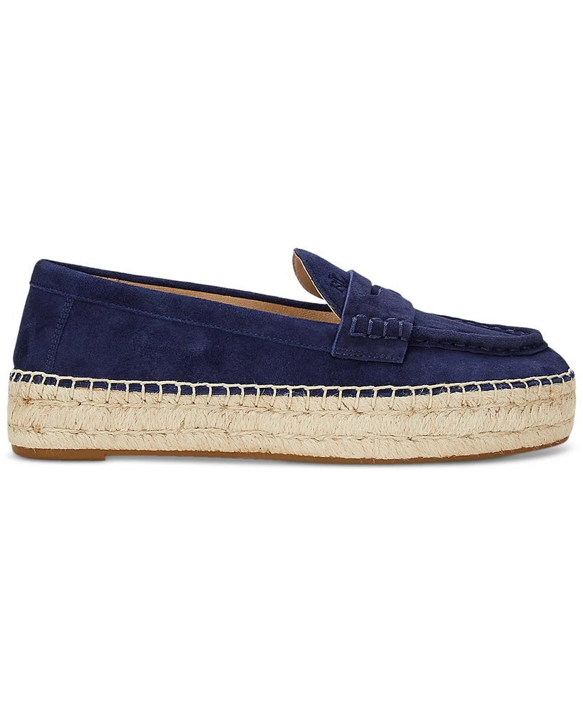 Lauren Ralph Women's Luize Espadrille Loafer Flats
