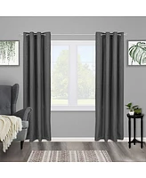 Kenney Jax 5/8 Inch Brushed Nickel Decorative Curtain Rod for Stylish Home Decor