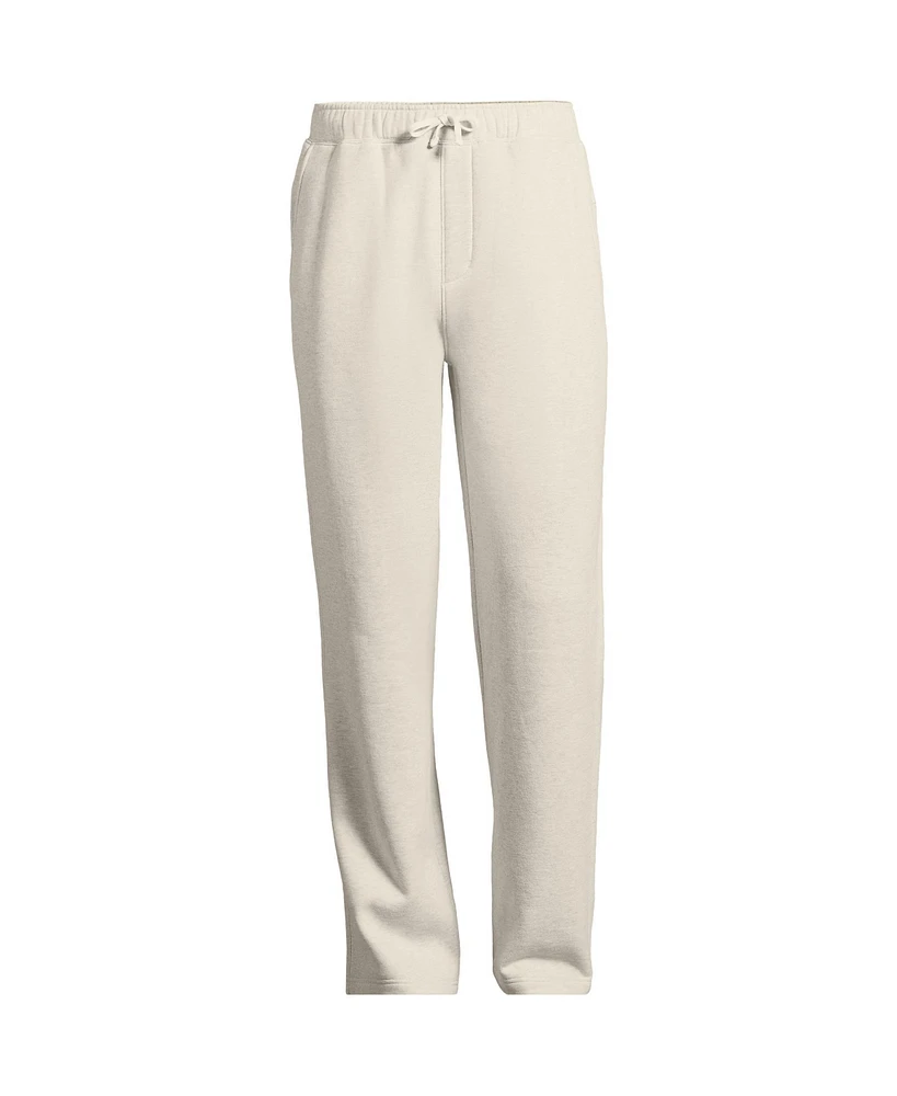 Lands' End Men's Serious Sweats Wide Leg Pant