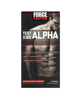 Force Factor Test X180 Alpha
