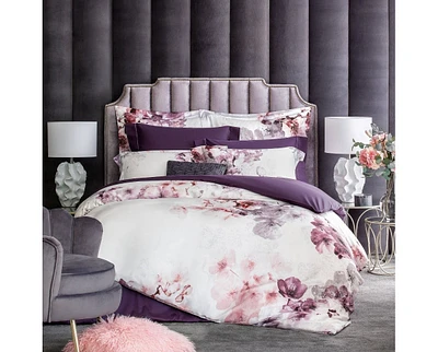 Togas Wilma Duvet cover King violet-white