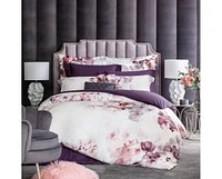 Togas Wilma Duvet cover King violet-white