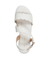 Marc Fisher Women's Gabrey Asymmetrical Strap Platform Sandals