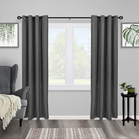 Kenney Ashford 1-Inch Premium Decorative Curtain Rod for Stylish Home Decor