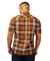 Ben Sherman Men's Block Check Short Sleeve Shirt
