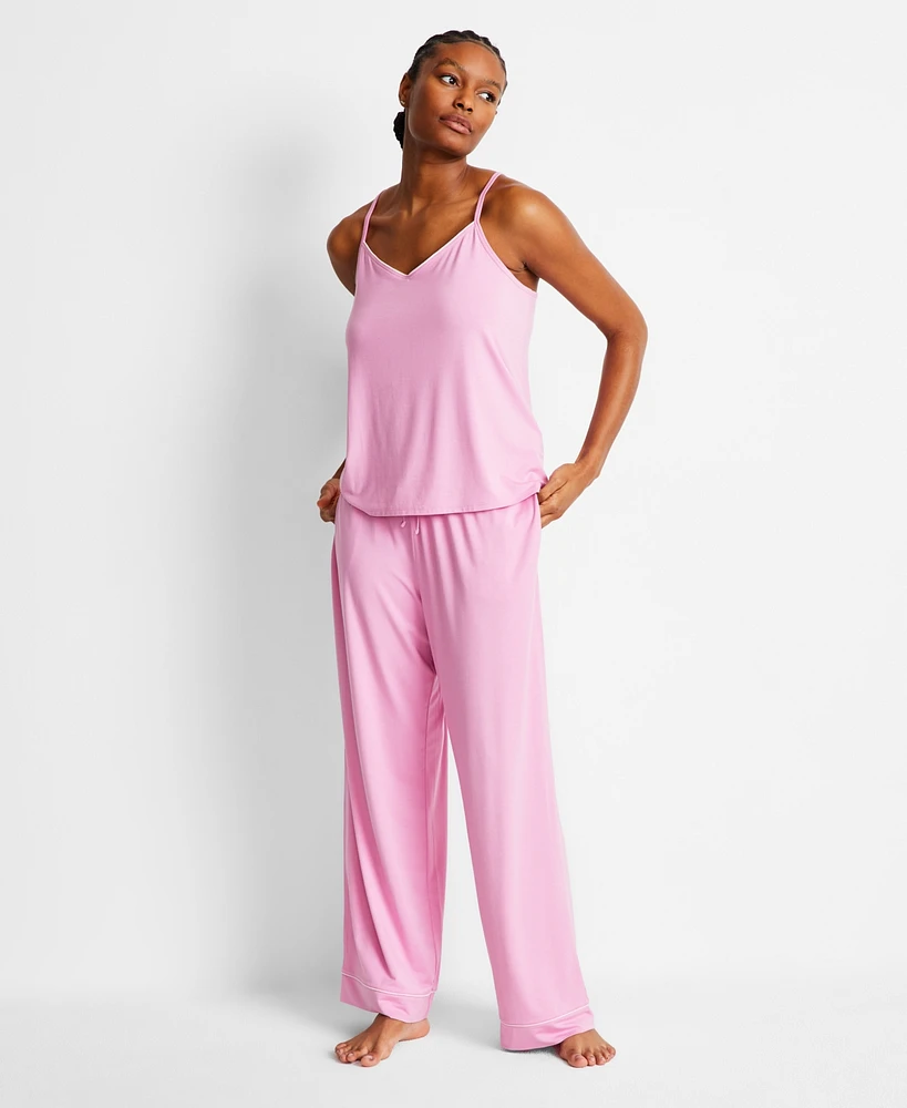 State of Day Women's Racerback Tank Pajama Set Xs-3X, Exclusively at Macy's