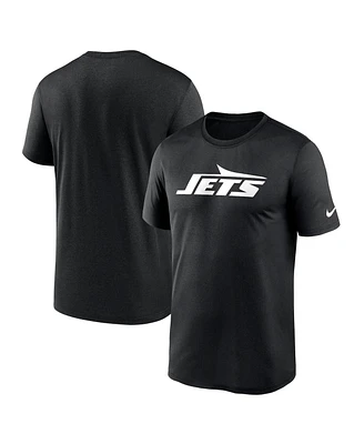Nike Men's New York Jets Primetime Legend Wordmark Performance T-Shirt