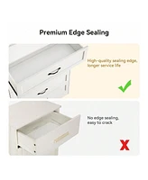 Modern 5 Drawers Dresser, Chest Of Drawers Closet Organizers And Storage Clothes, Modern Dressers For Closet Living Room, Kids Bedroom (5 Drawers Dres