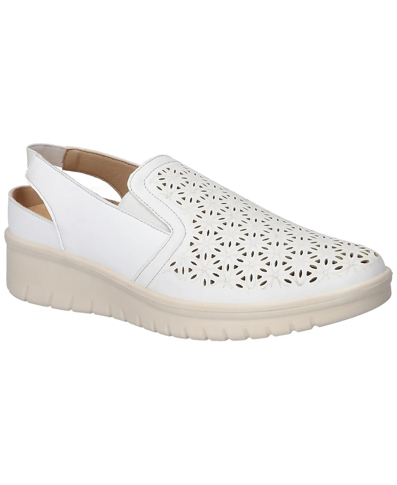 Easy Street Women's Petal Comfort Slip-On Flats
