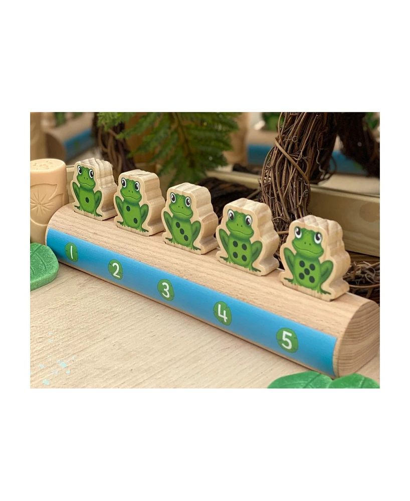 Yellow Door Five Frogs on a Log Number Line Tool