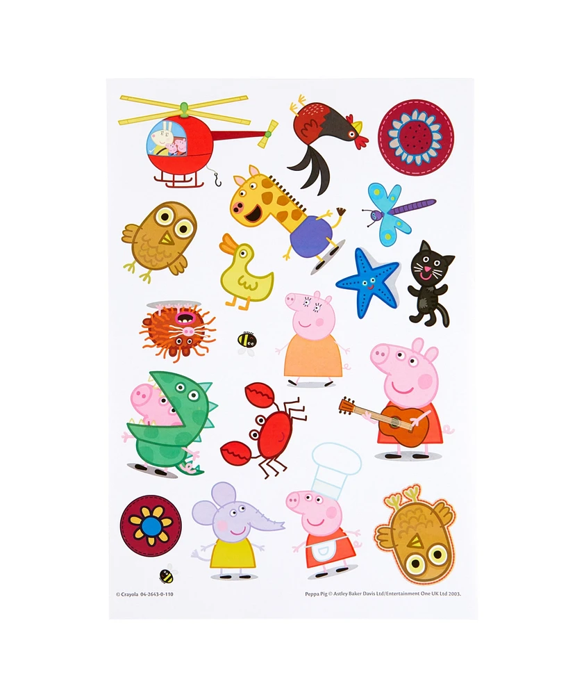 Crayola Peppa Pig Coloring Book, 8 Pack