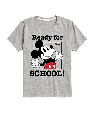 Disney Big Boys Ready For School Graphic Tee