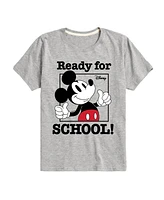 Disney Big Boys Ready For School Graphic Tee