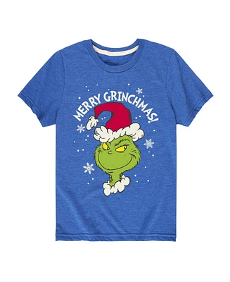 The Grinch Big Boys Merry Grinchmas Graphic Tee