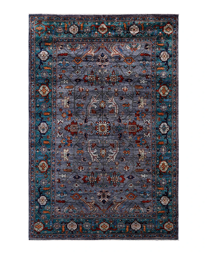 Adorn Hand Woven Rugs Serapi M1999 5'11"x9' Area Rug