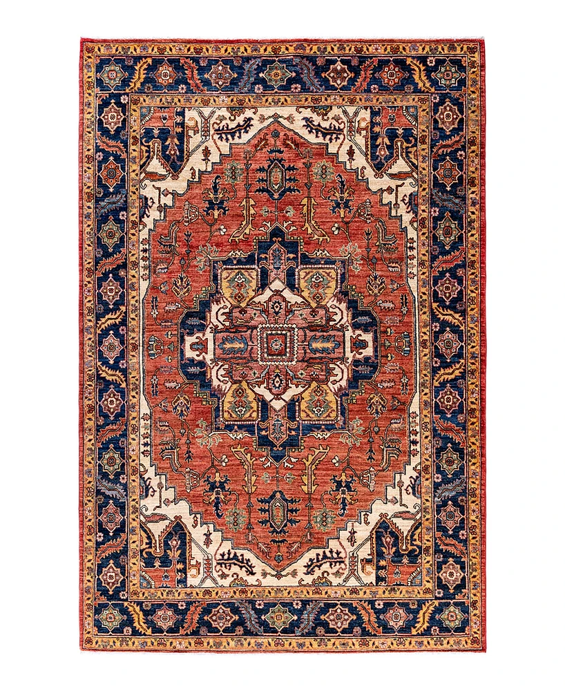 Adorn Hand Woven Rugs Serapi M1999 6'x9'5" Area Rug
