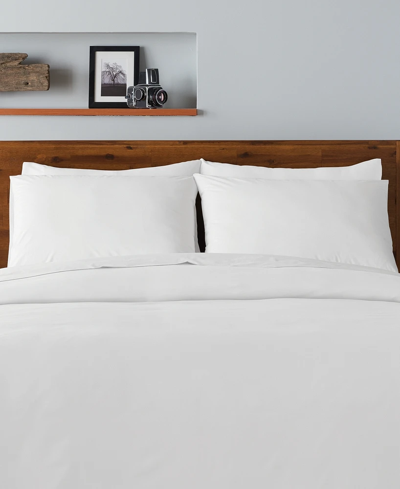 Ella Jayne Percale Cool and Crisp 300 Thread Count 100% Cotton Pillowcase Pair