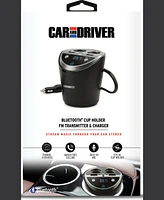 Cupholder Charging Station and Bluetooth Fm Transmitter