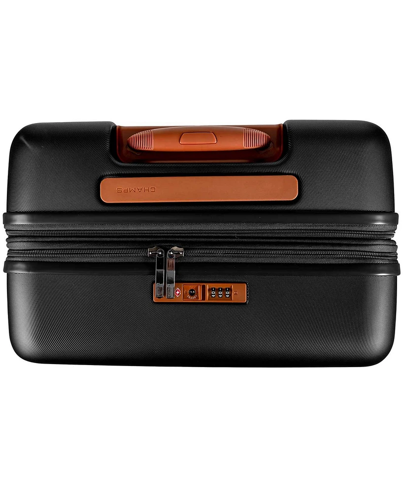 Champs 30" Vintage Ii Collection Large Check Luggage
