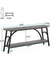 Tribesigns Extra Long Console Table, 70.8” Entryway Tv Stand, and Media for Living Room or Hallway