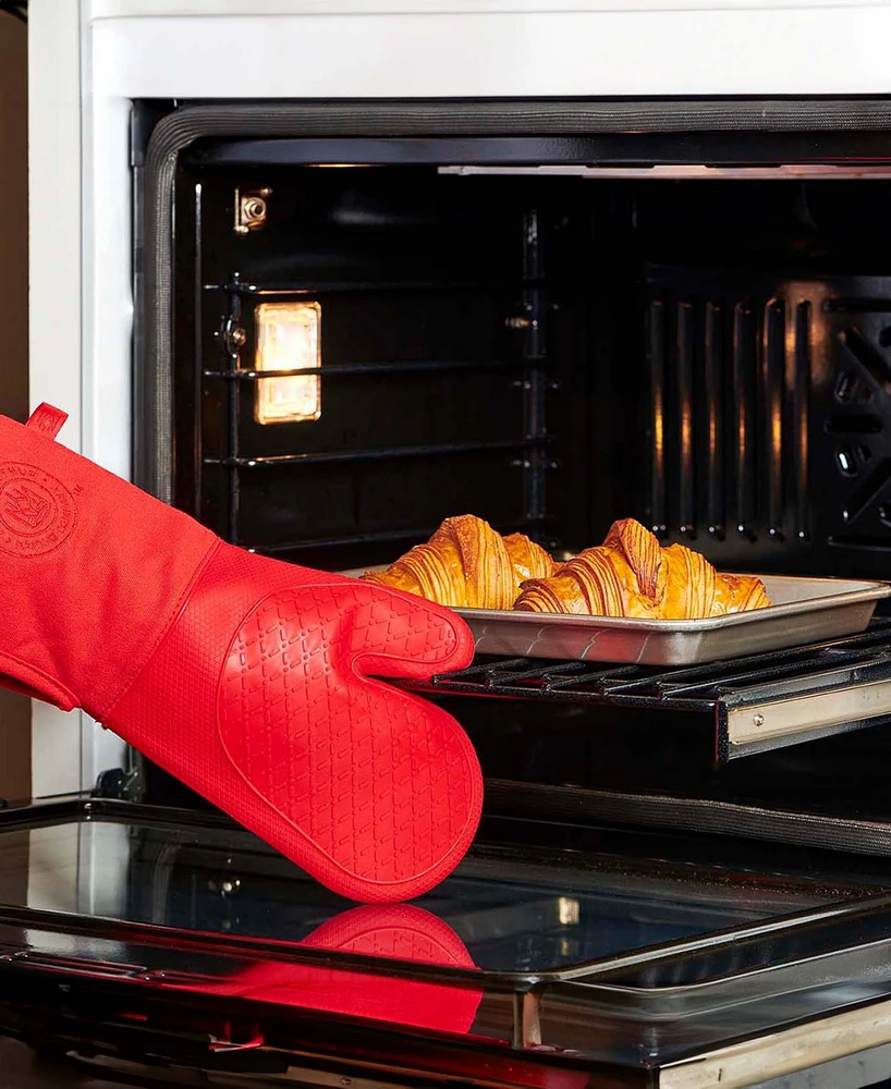 King Arthur Baking Company Fleece-Lined Set of 2 Cuff Oven Mitt