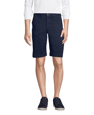 Lands' End Men's 11" Comfort Waist Stretch Chino Shorts