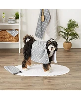 Bone Dry Microfiber Trellis Printed Pet Towel 3 Piece Set