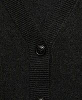 Mango Women's V-Neck Knit Cardigan