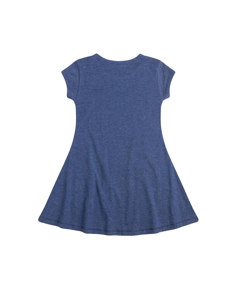Wicked Big Girls Popular Graphic Cap Sleeve Dress