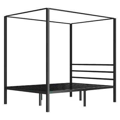 Slickblue Modern Four Poster Canopy Bed