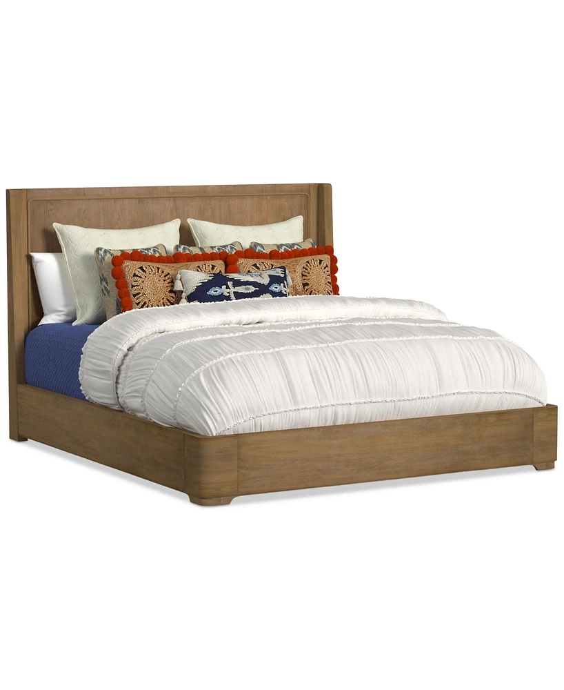 Nordic King Panel Bed