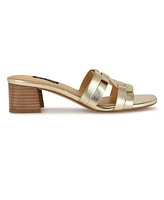 Nine West Women's Gennie Block Heel Dress Sandals