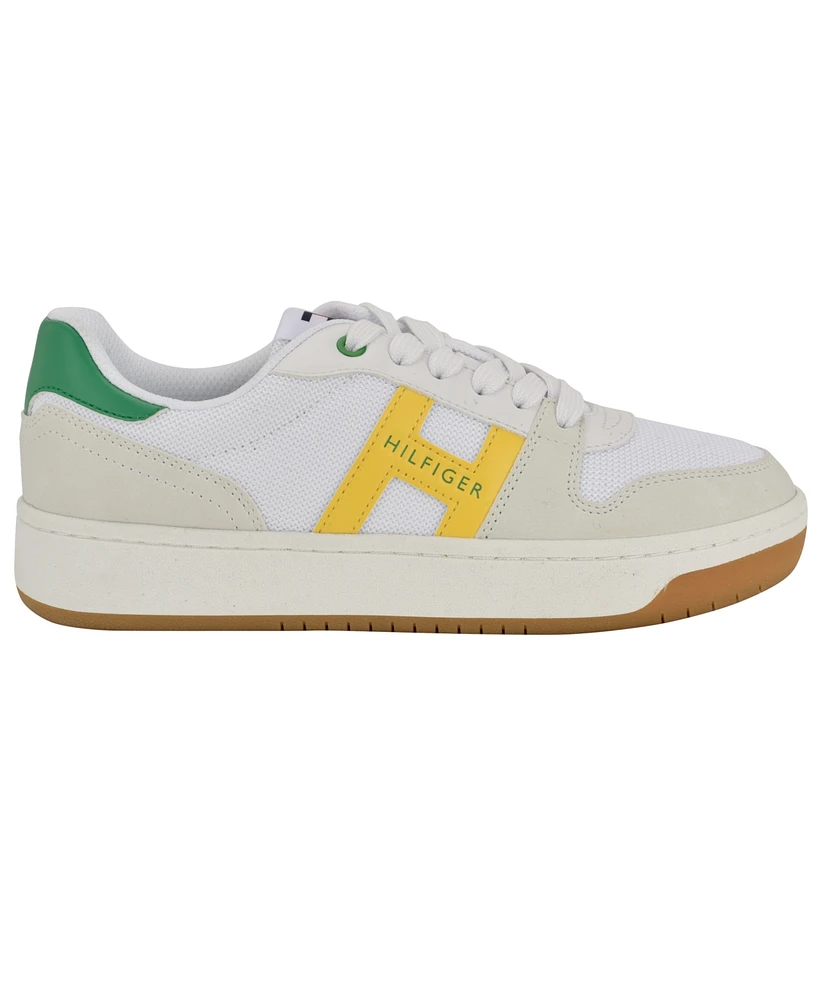 Tommy Hilfiger Women's Neenha Signature Logo Lace-Up Sneakers