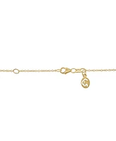 Effy Ruby (1/4 ct. t.w.) & Diamond (1/10 ct. t.w.) Intertwined Heart 18" Pendant Necklace in 14k Gold
