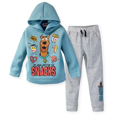 Scooby Doo Little Boys Scooby-Doo SizeRangeDescription1 Fleece Hoodie & Pants SizeDescription1
