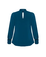 City Chic Plus Miranda Cowl Top