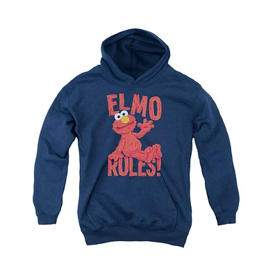 Sesame Street Youth Elmo Rules Pull Over Hoodie