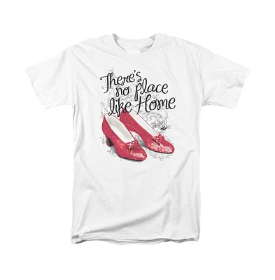 Wizard Of Oz Mens Ruby Slippers Short Sleeve Adult Tee / T-Shirt