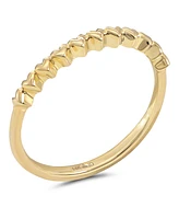 Devata Sweet Heart Ring in 14K Gold, Size 7, approx. 1.5 grams.