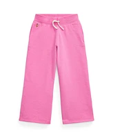 Polo Ralph Lauren Big Girls French Terry Wide-Leg Sweatpant