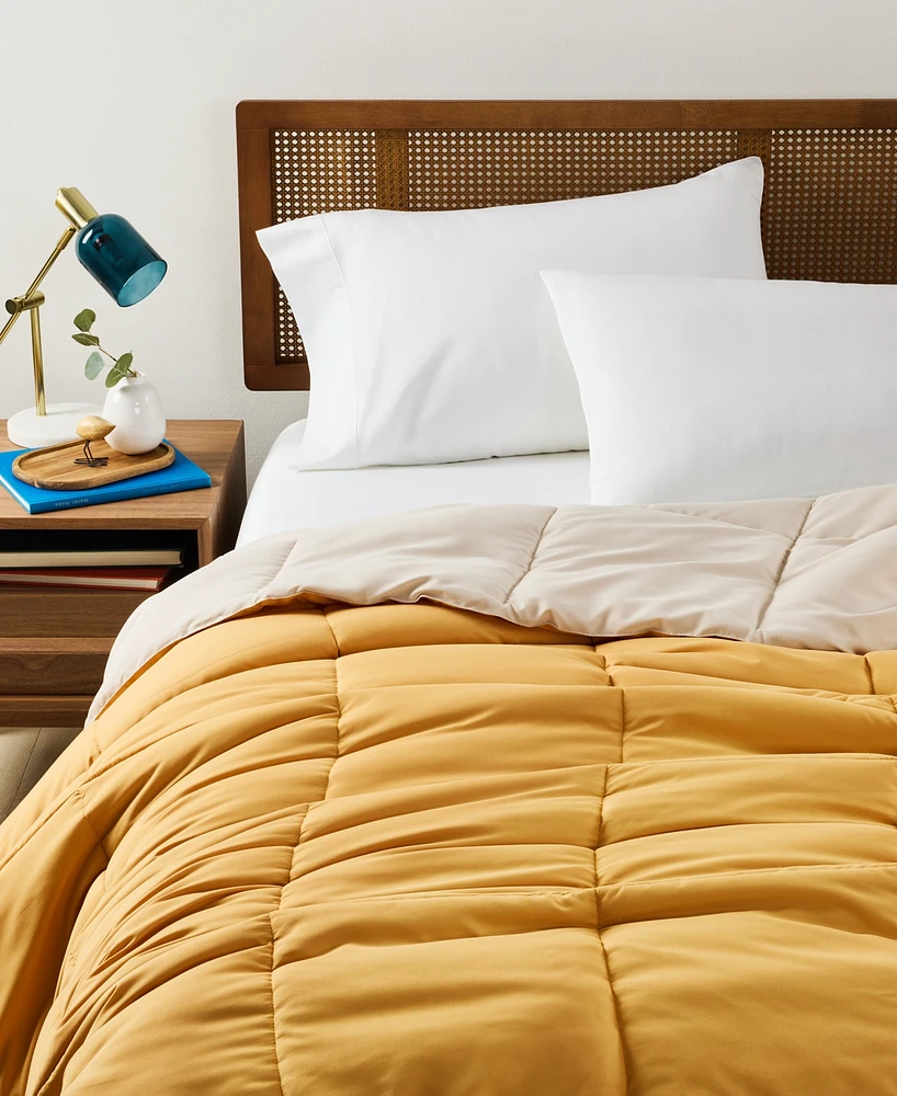 Arch Studio Microfiber Down Alternative Comforter, Full/Queen, Exclusively at Macy's