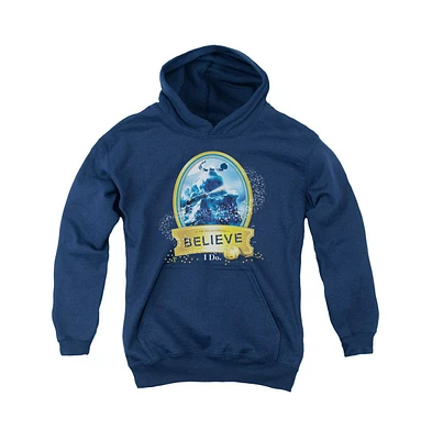 Polar Express Youth True Believer Pull Over Hoodie / Hooded Sweatshirt