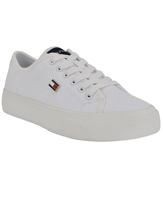 Tommy Hilfiger Women's Aressa Flag Lace-Up Sneakers